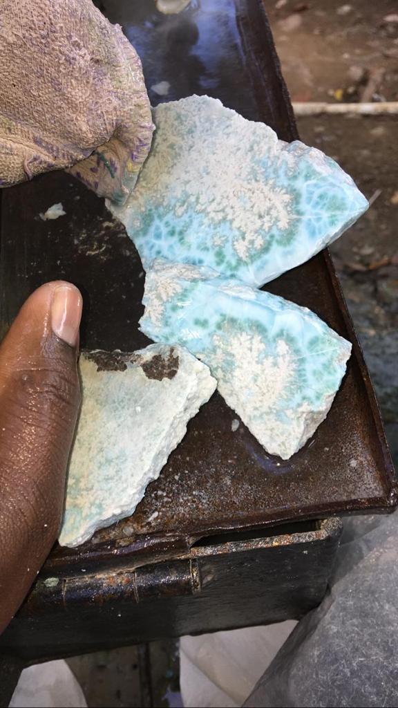 Cloud Pattern Larimar